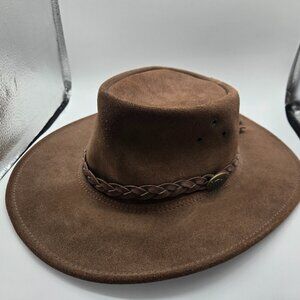 Jacaru Australia Large Wailaroo Suede hat